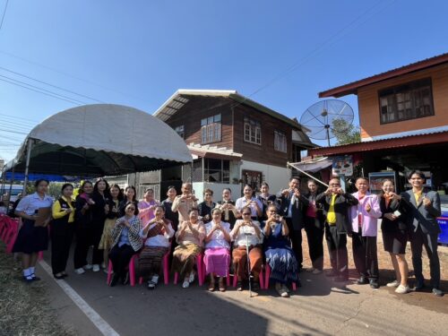 พม.จังหวัดอุบลราชธานี ตรวจเยี่ยมนักเรียนทุนการศึกษาพระราชทานสมเด็จพระบรมโอรสาธิราชฯ สยามมกุฎราชกุมาร (ม.ท.ศ.) รุ่นที่ 14-16 ปีการศึกษา 2567 จำนวน 2 ราย วันที่ 19 ธันวาคม 2567