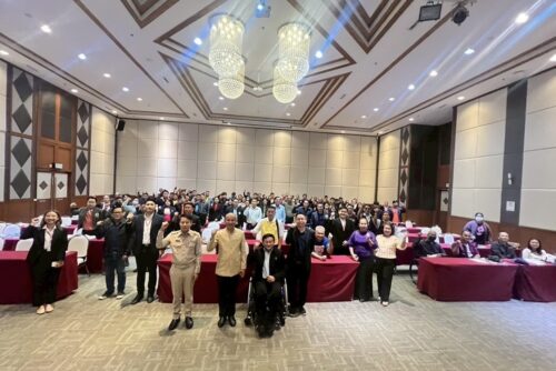 พม.อุบลราชธานี จัดประชุมเชิงปฏิบัติการส่งเสริมการจัดสิ่งอำนวยความสะดวกสำหรับคนพิการและทุกคน (อารยสถาปัตย์ Universal Design) วันที่ 15-16 พฤษภาคม 2568