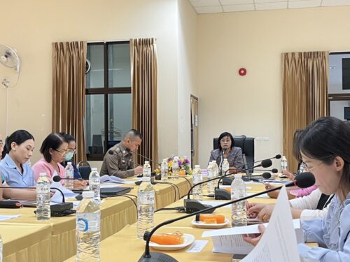 พม.อุบลราชธานี ร่วมประชุมคณะทำงานขับเคลื่อนระบบการติดตาม ดูแลผู้ป่วยจิตเวชและยาเสพติดที่มีความเสี่ยงสูงต่อการก่อความรุนแรง และการติดตามดูแลผู้ป่วยจิตเวช เนื่องจากสารเสพติด จังหวัดอุบลราชธานี วันที่ 25 มิถุนายน 2568