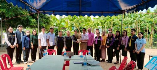 พม.อุบลราชธานี ร่วมลงพื้นที่ตรวจเยี่ยมนักเรียนทุนการศึกษาพระราชทานสมเด็จพระบรมโอษาธิราชฯ สยามมงกุฎราชกุมาร (ม.ท.ศ.) รุ่นที่ 14-16 ปี 2567 จังหวัดอุบลราชธานี วันที่ 6 มิถุนายน 2568