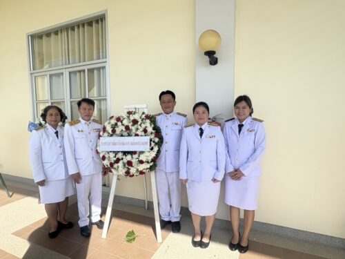 พม.อุบลราชธานี เข้าร่วมพิธีถวายพวงมาลาและถวายราชสดุดีเนื่องใน “วันที่ระลึกคล้ายวันสวรรคตพระบาทสมเด็จ พระปรเมนทรมหาอานันทมหิดล พระอัฐมรามาธิบดินทร”วันที่  9 มิถุนายน 2568