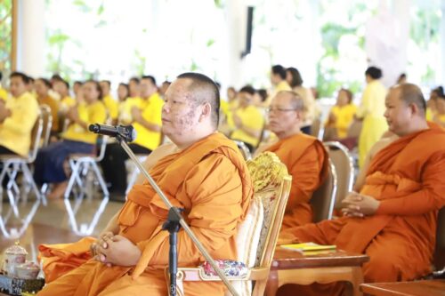 พม.อุบลราชธานี เข้าร่วมพิธีเจริญพระพุทธมนต์เฉลิมพระเกียรติถวายพระพรชัยมงคลแด่พระบาทสมเด็จพระเจ้าอยู่หัว และพระบรมวงศานุวงศ์ทุกพระองค์ วันที่ 28 สิงหาคม 2568