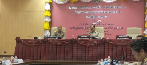 พม.อุบลราชธานี เข้าร่วมประชุมคณะกรมการจังหวัดอุบลราชธานี หัวหน้าส่วนราชการ หัวหน้าหน่วยงานรัฐวิสาหกิจ และนายอำเภอ ประจำเดือนสิงหาคม 2568 วันที่ 25 สิงหาคม 2568