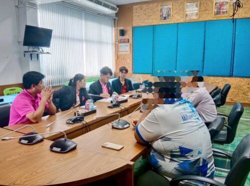 พม.อุบลราชธานี ลงพื้นที่ในเขตพื้นที่เทศบาลตำบลแสนสุข อำเภอวารินชำราบ เพื่อตรวจสอบข้อเท็จจริงและติดตามกรณีการรับโอนเงินอุดหนุนเพื่อการเลี้ยงดูเด็กแรกเกิดผิดบัญชี