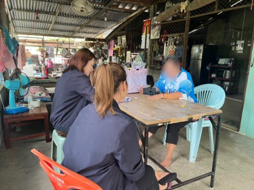 พม.อุบลราชธานี ลงพื้นที่ติดตามผลการปฎิบัติงานของผู้ช่วยคนพิการ ประจำปี 2568 วันที่ 29 สิงหาคม 2568
